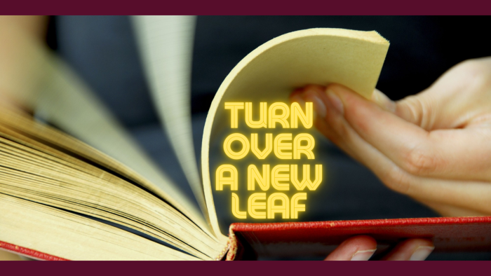 Idioms--Turn over a new Leaf